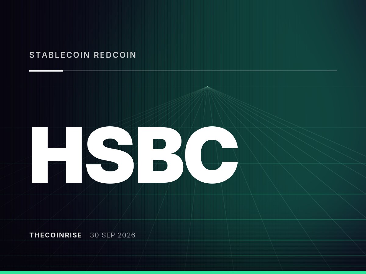 汇丰银行推出稳定币RedCoin，支持点对点支付