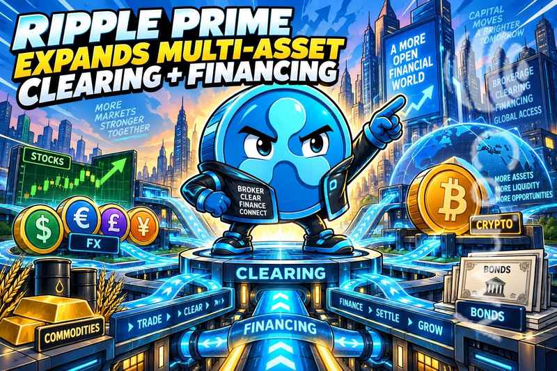 Ripple Prime 扩展多资产经纪、清算与融资服务