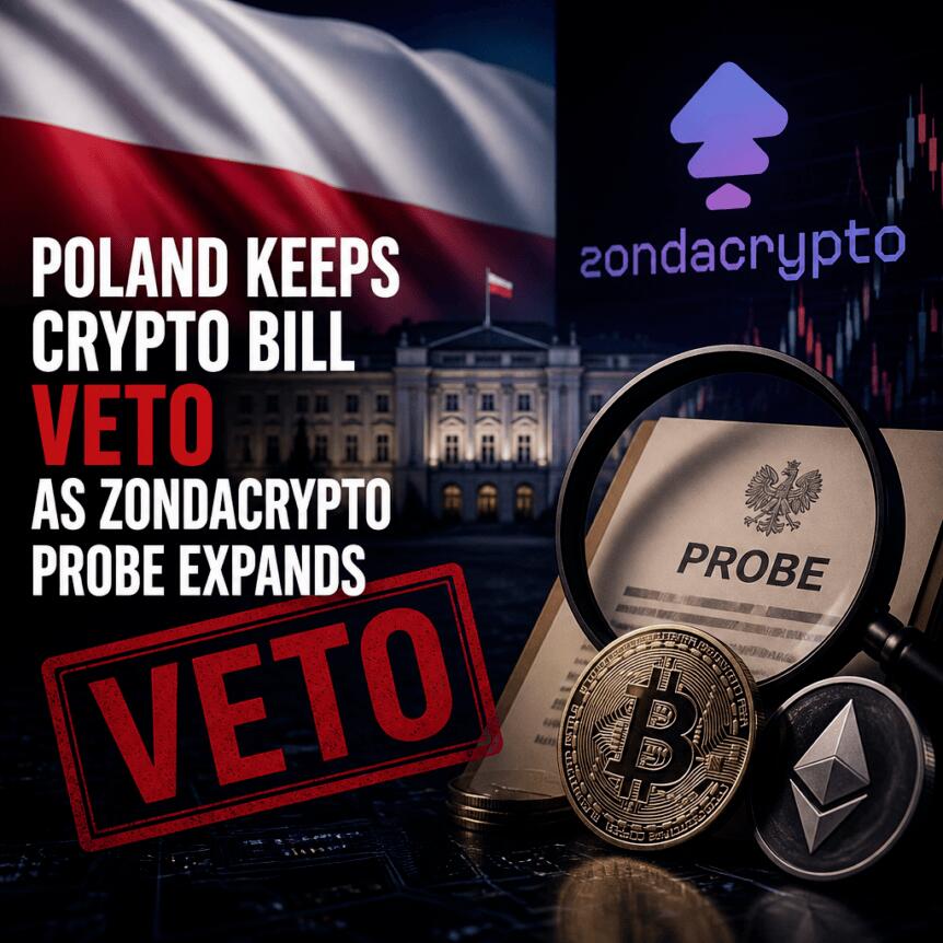 波兰维持加密法案否决,Zondacrypto调查扩大