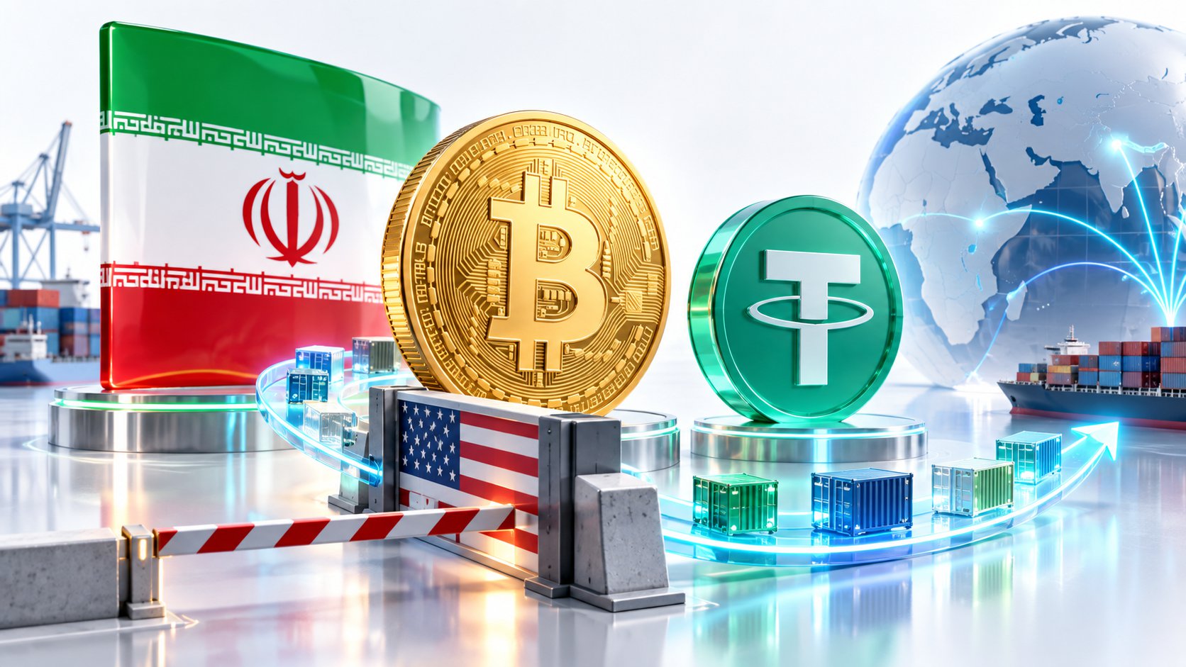 美国制裁收紧之际，伊朗转向比特币和USDT进行贸易