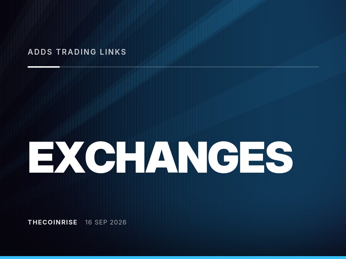 X在标签中添加交易链接，引导用户前往Coinbase和Kraken