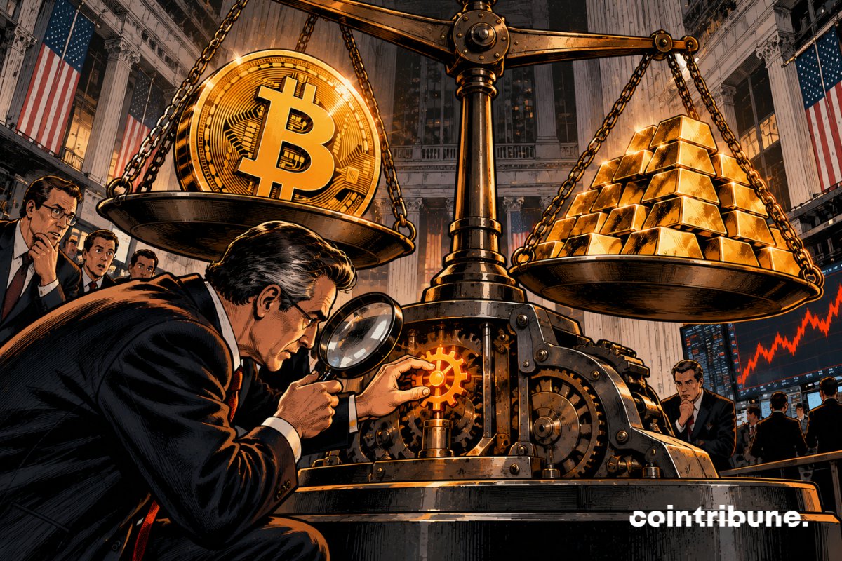 摩根大通指出，市场对比特币的怀疑情绪比黄金更深