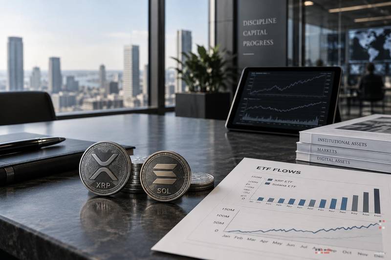 XRP ETF吸引7500万美元资金流入，Solana基金触及2026年高点