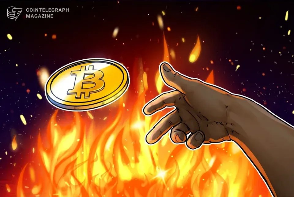 OG burned Bitcoin