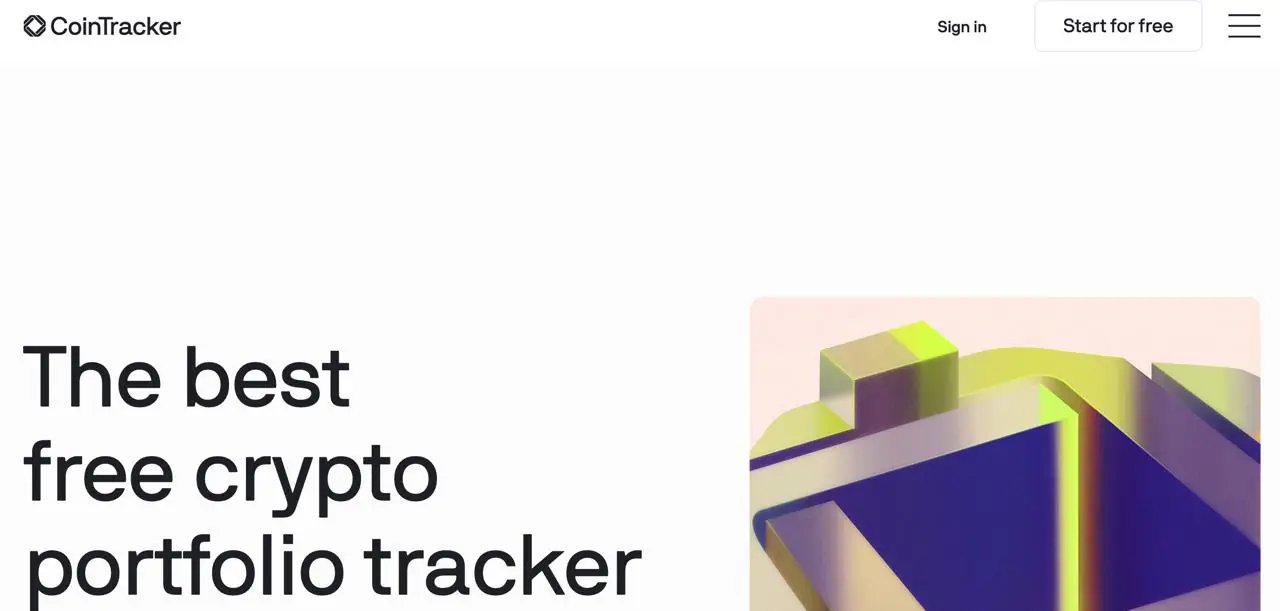 CoinTracker 加密货币投资组合和税务报告平台