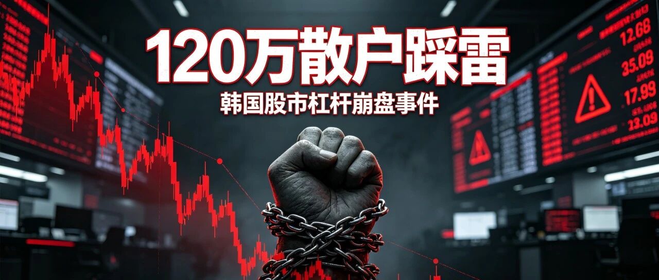 一夜清零!120万散户踩雷爆仓,韩国股市上演极致杠杆崩盘