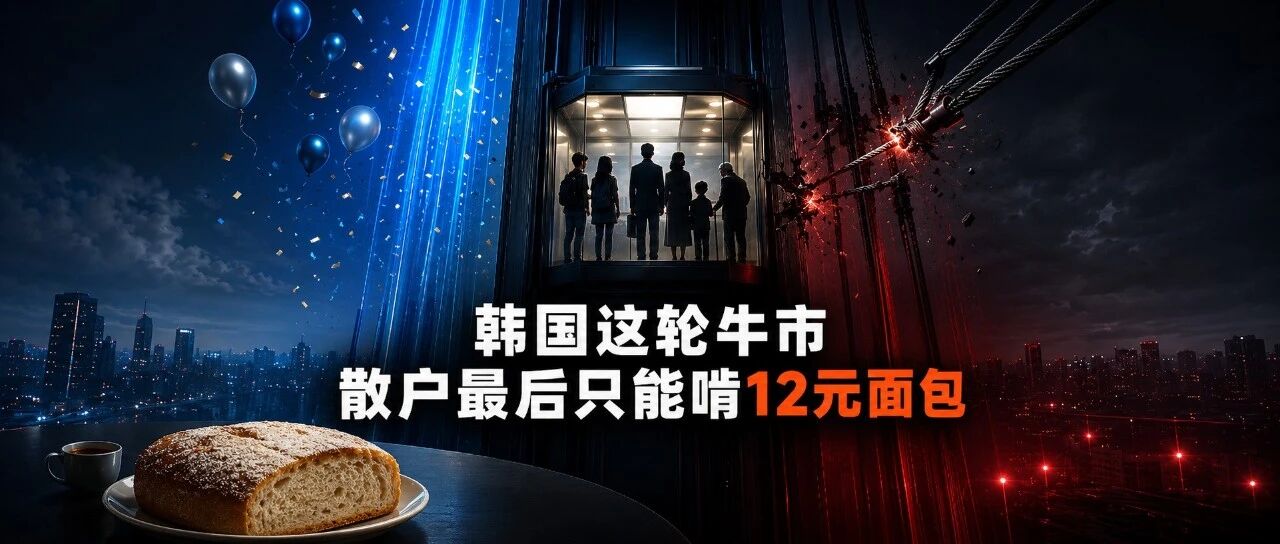 韩国这轮牛市，散户最后只能啃12元面包
