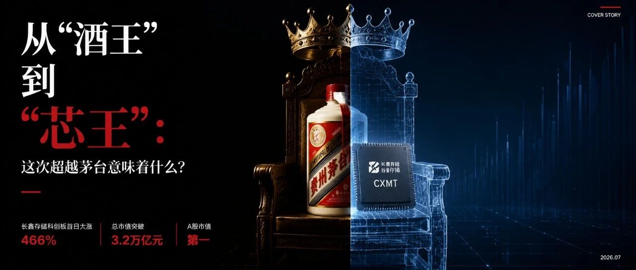 长鑫科技成 A 股市值第一，超茅台2倍！对酒业是好事