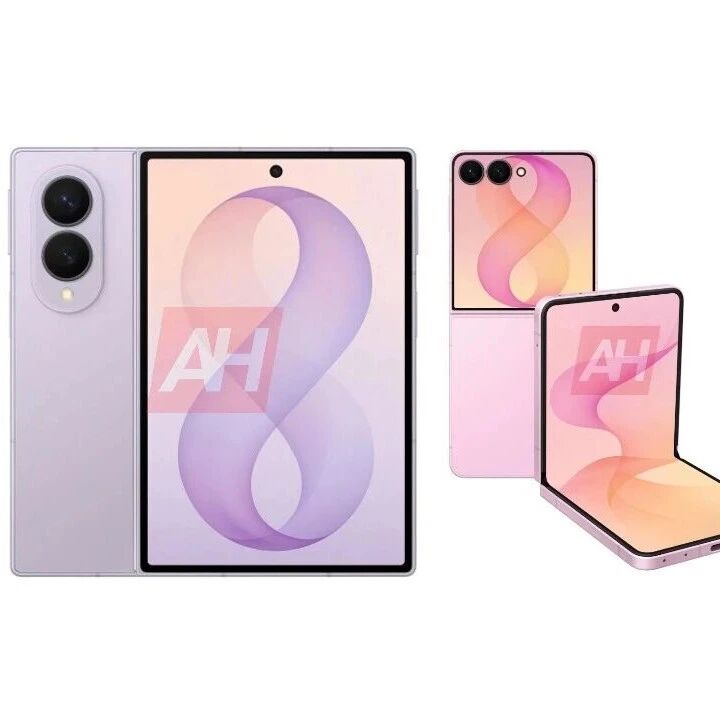疑似三星三款最新折叠手机真机照片曝光：Galaxy Z Fold 8 Wide这次站C位