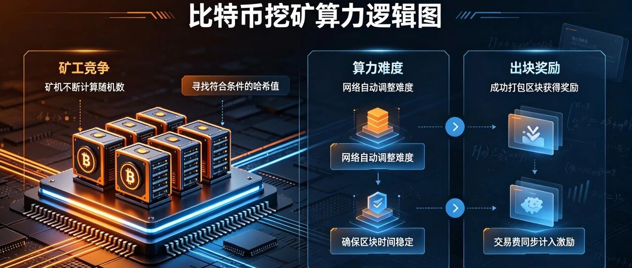 完整比特币实操流程,看懂挖矿与链上交易。