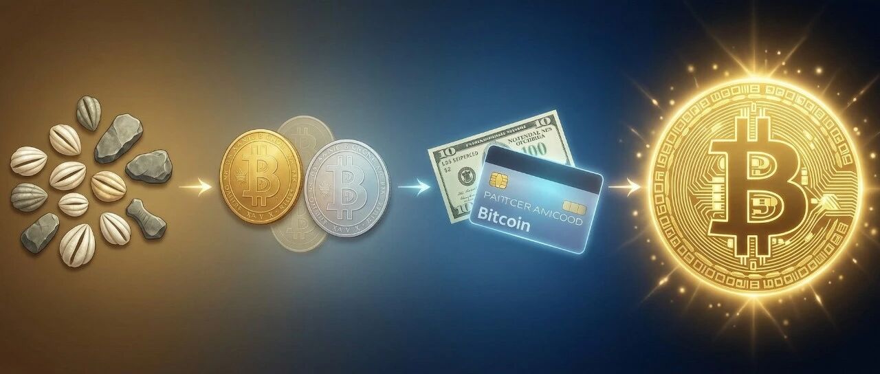 货币的第三次脱壳——从原子到量子，比特币为什么不属于物理世界