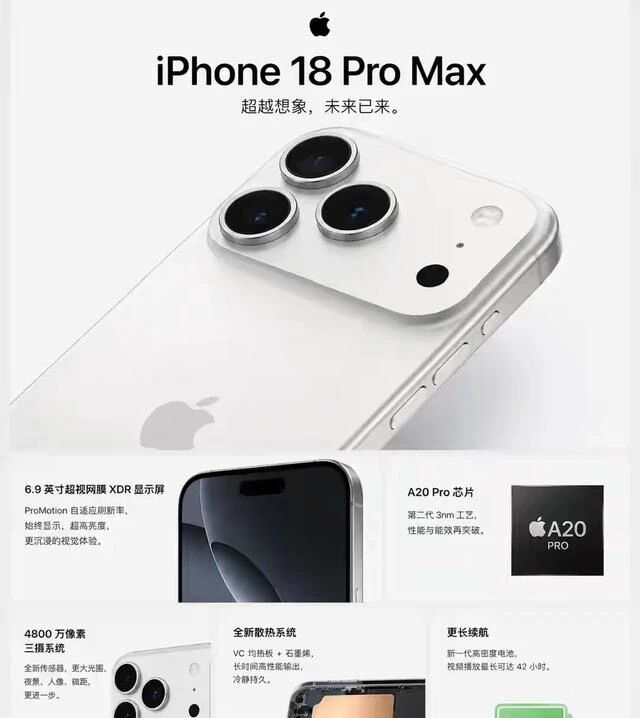 别被爆料带偏:iPhone 18 系列这 3 个“升级”可能只是营销话术