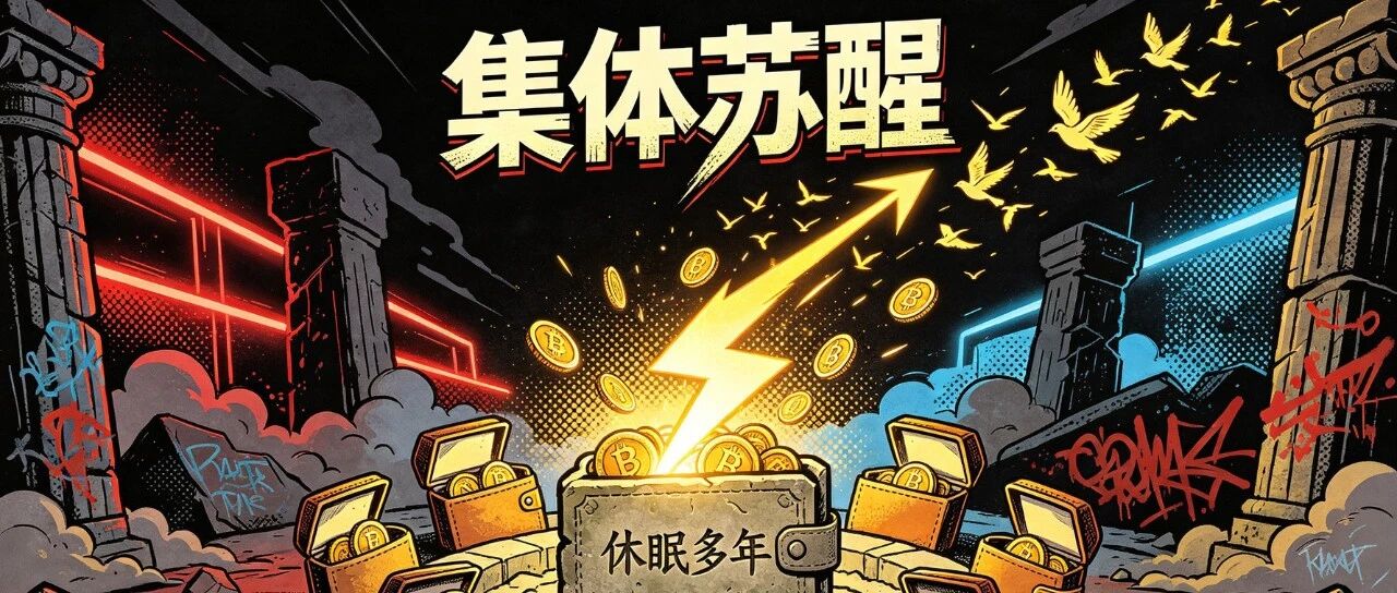 沉睡超十年的比特币钱包，正在集体异动！