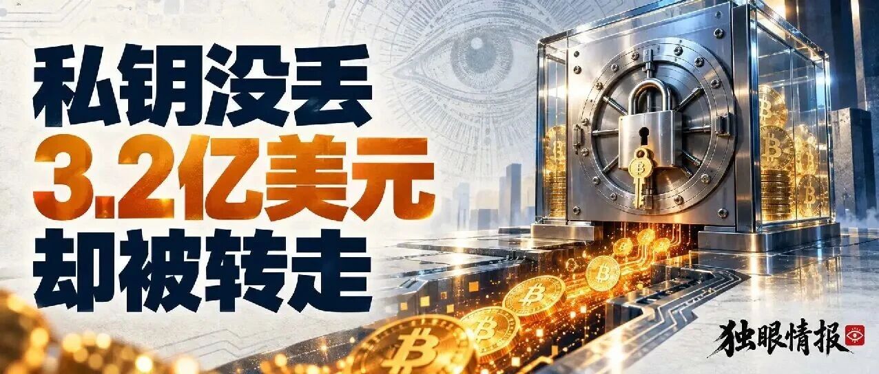私钥没丢，3.2亿美元怎么就被转走了