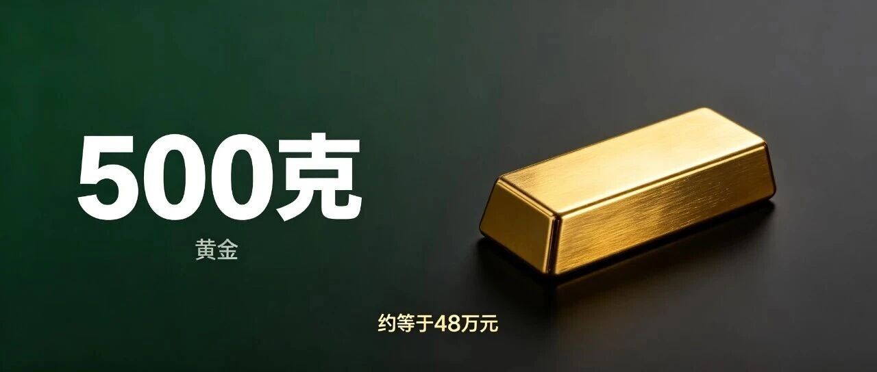 500克黄金，是什么段位的人生？