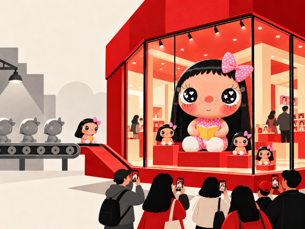 素人IP混战的2026年,TOP TOY押注的小玉能否拿到大结果?