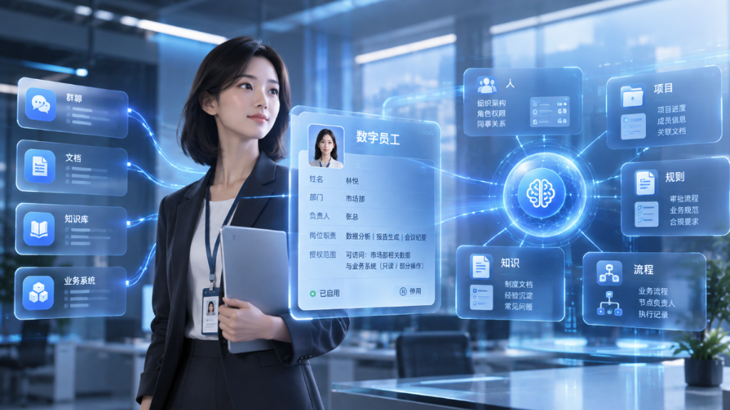 办公Agent不再比谁会做PPT，开始争夺“谁最懂这家公司”